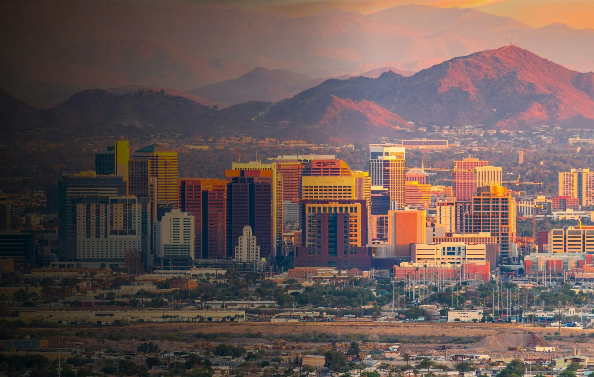 Phoenix skyline