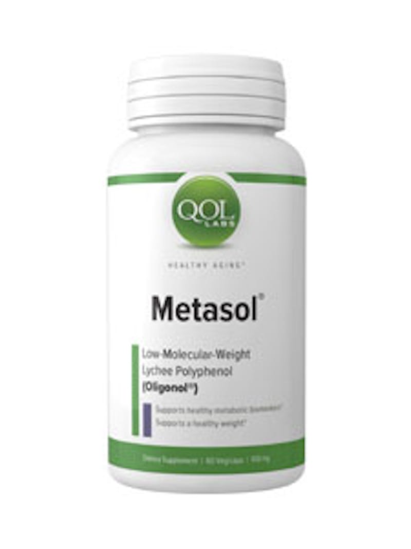bottle Metasol low molecule weight dietary supplement