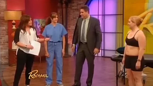 screenshot of Rachel Talkshow with guests