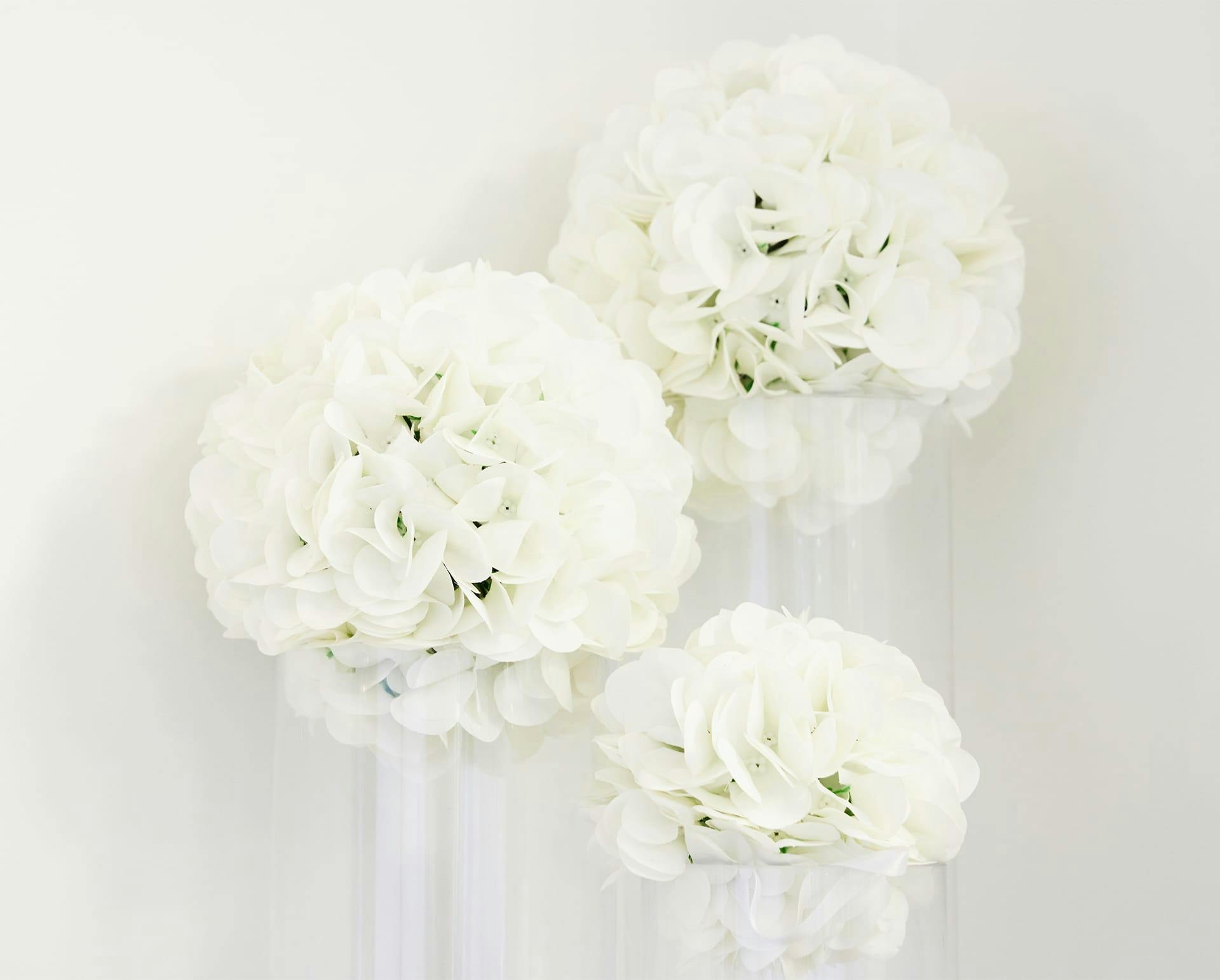 White flowers