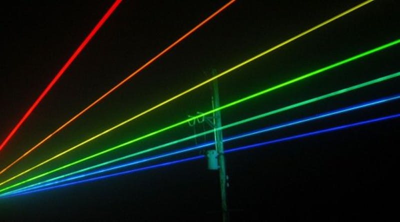 Rainbow lasers
