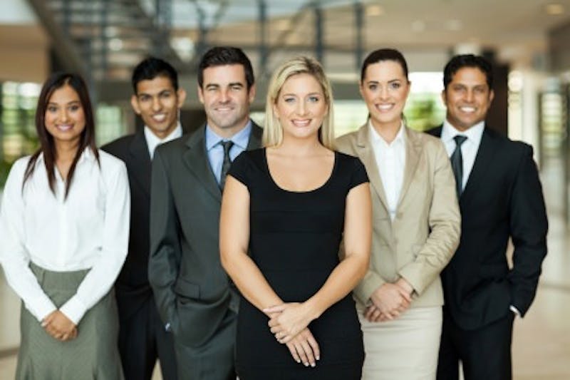 people smiling