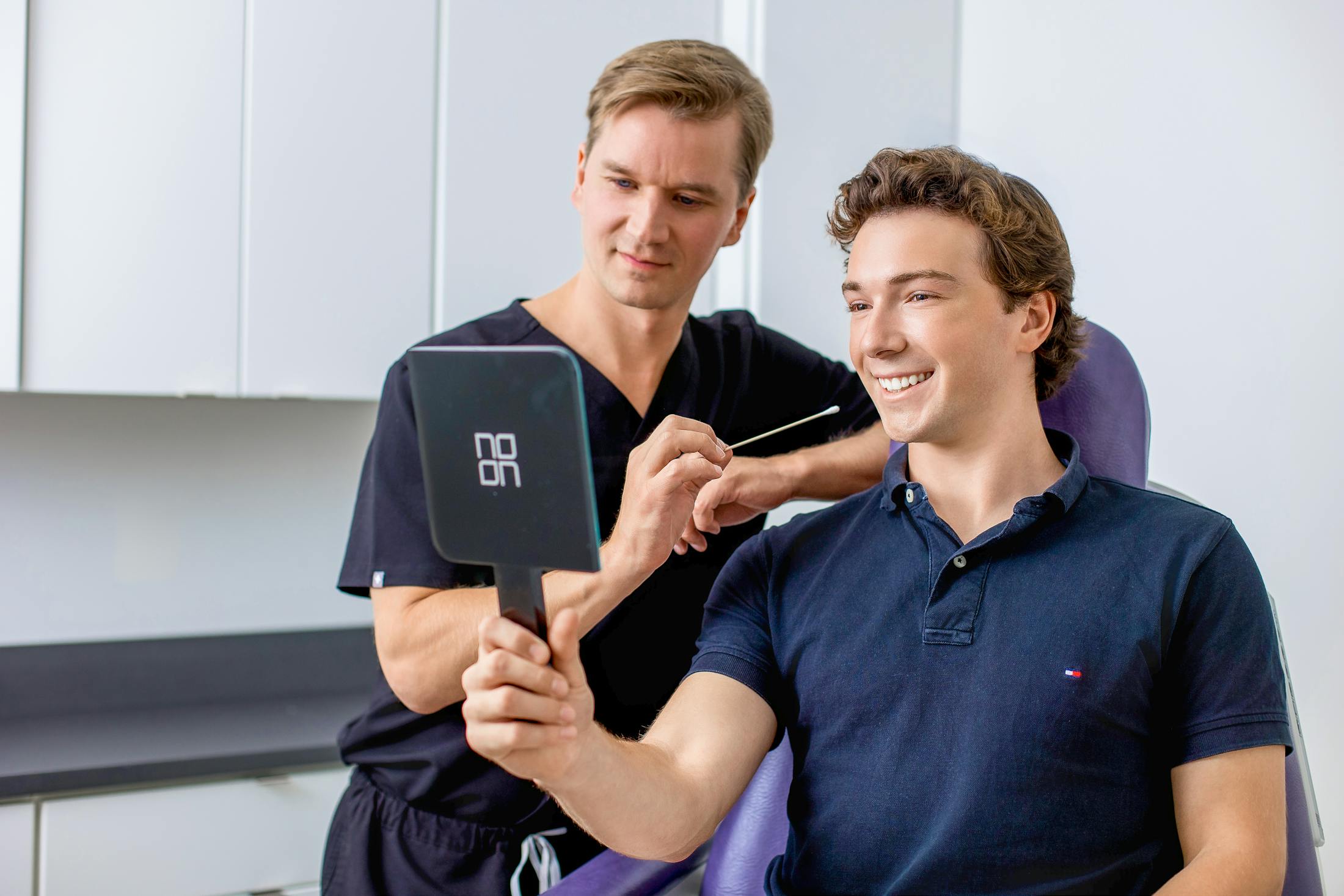 Dr. Tower with male patient