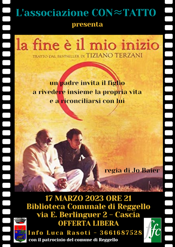 La fine è il mio inizio - in biblioteca la fine è il mio inizio locandina