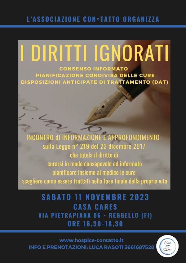 diritti nel fine vita - informazione Diritti nel fine vita - informazione