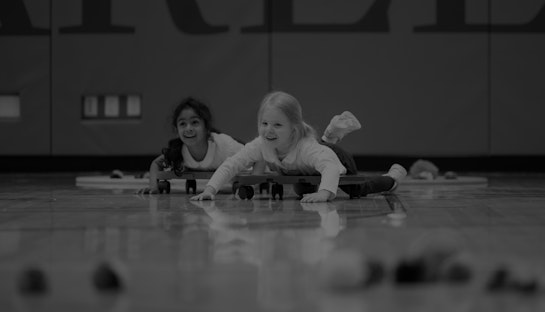 Two lower school students taking part in the Beaver Den, Brearley's afterschool program for students K-IV