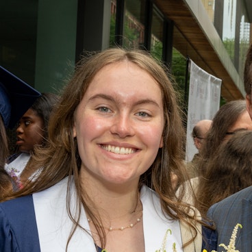 A headshot of Eleanor Apps, 2023 recipient of the Alumnae Cup