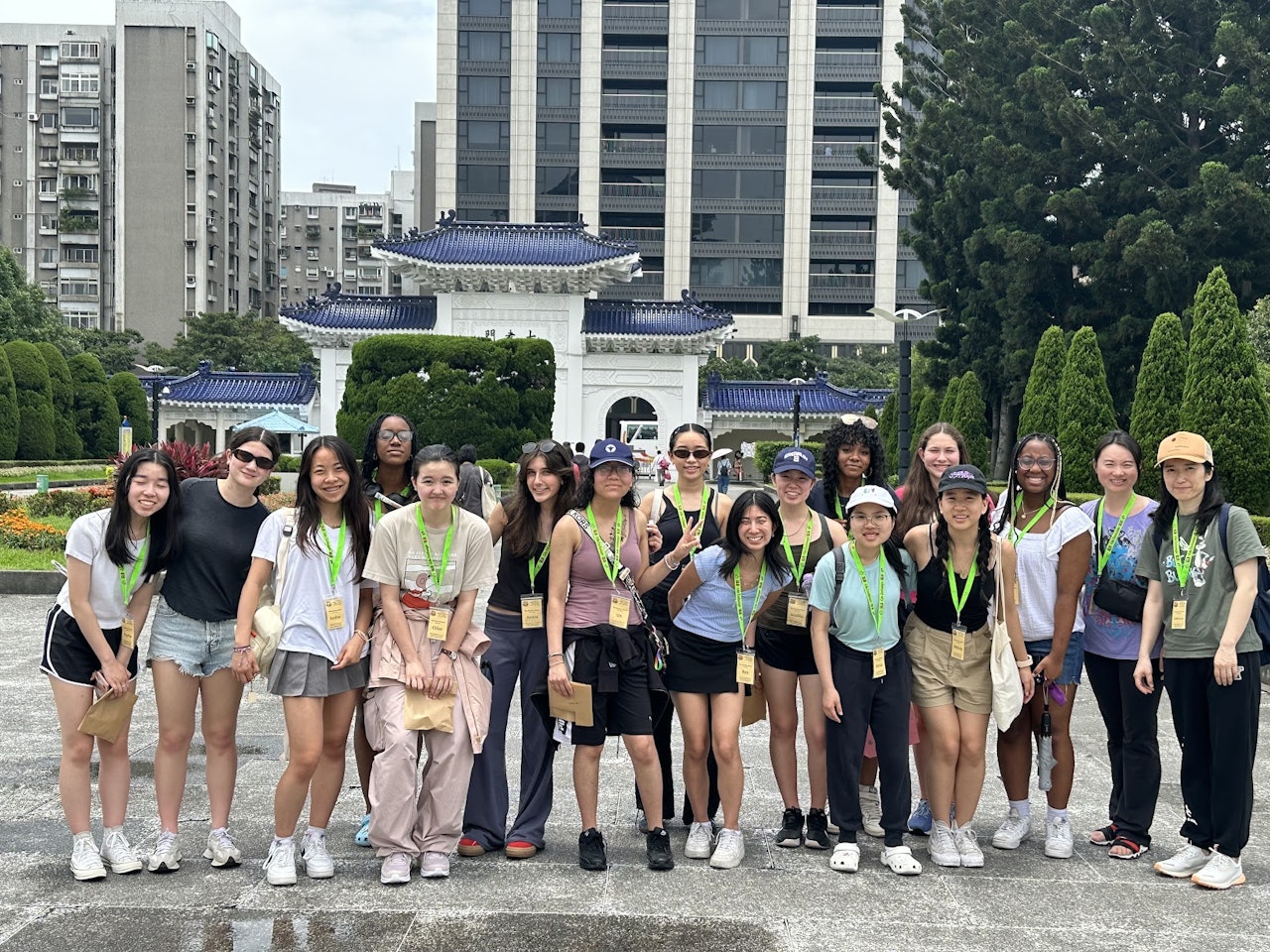 More photos of students in Taiwan