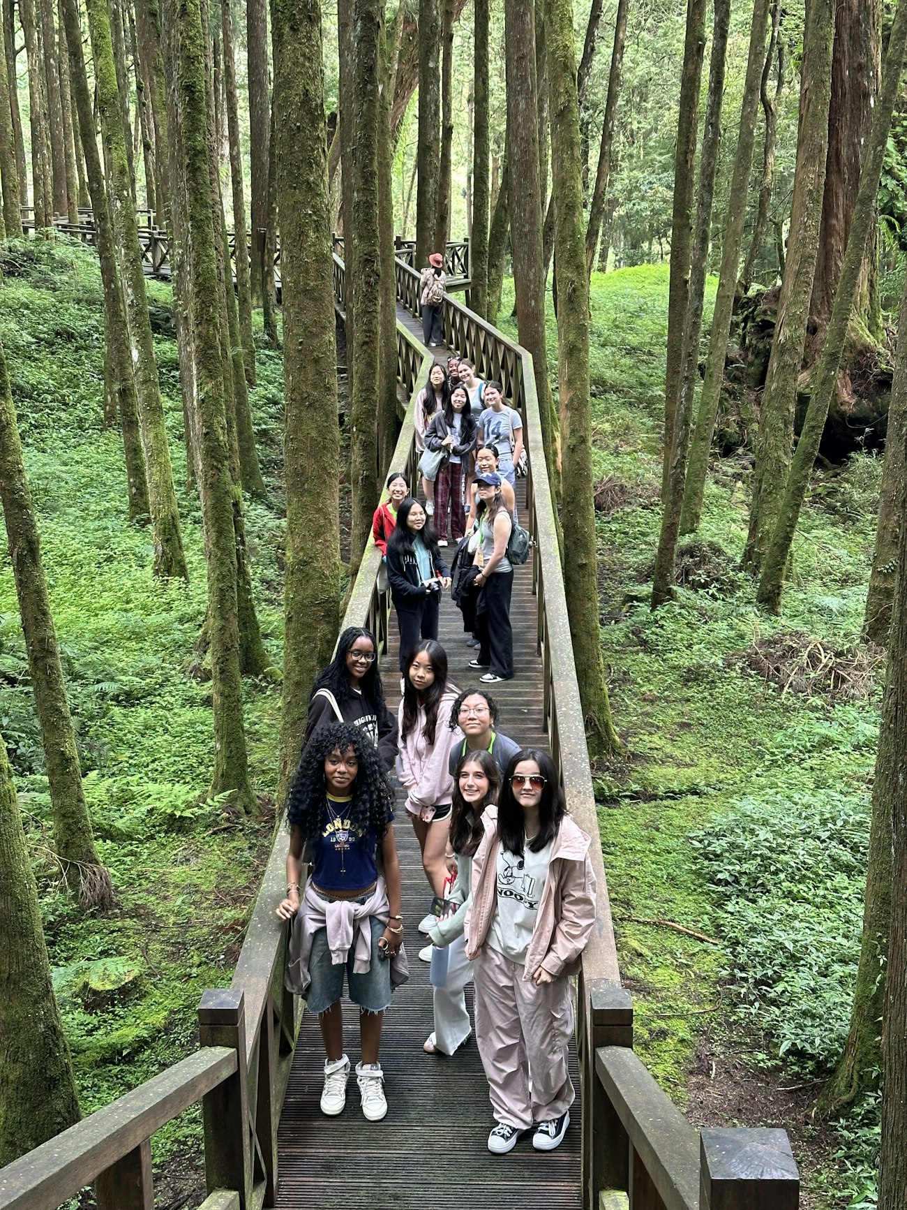 More photos of students in Taiwan