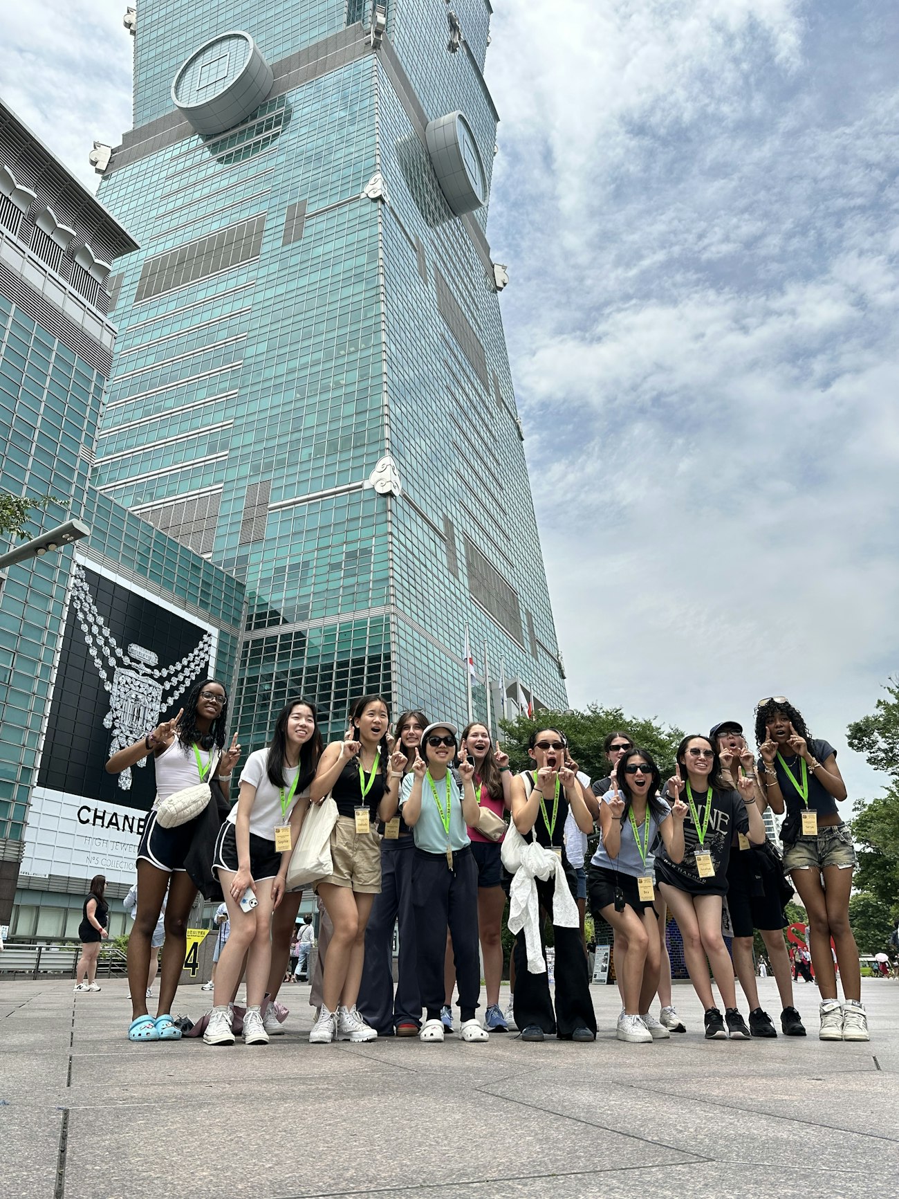 More photos of students in Taiwan