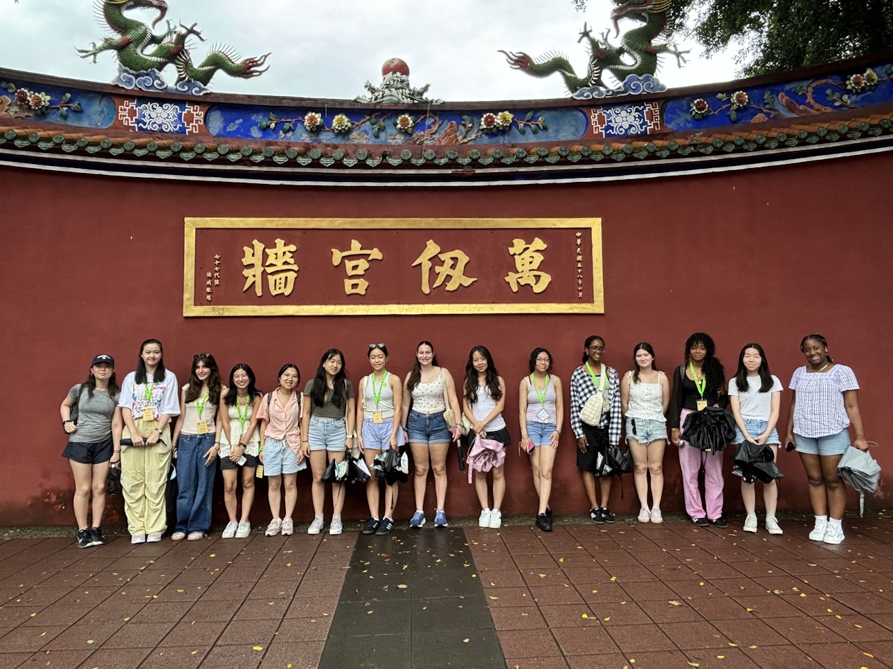 More photos of students in Taiwan
