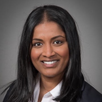 A headshot of Vasivi Devireddy