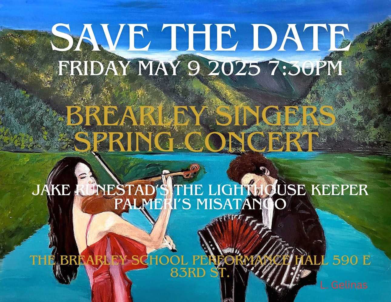 2025 Brearley Singers Spring Concert