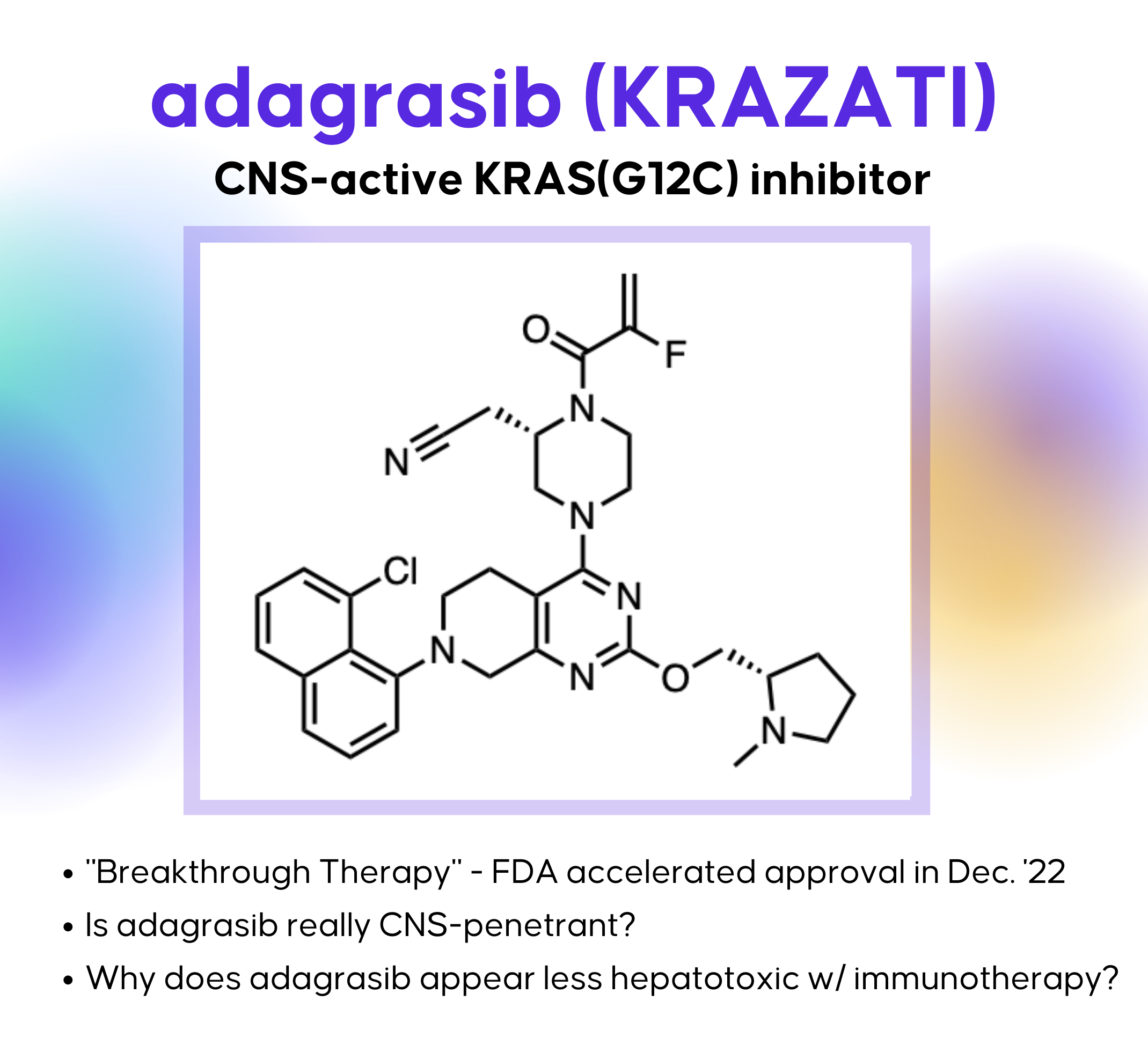 adagrasib KRAZATI chemical structure KRASG12C inhibitor Mirati|adagrasib KRAZATI chemical structure KRASG12C inhibitor Mirati||||adagrasib fluoroacrylamide stability