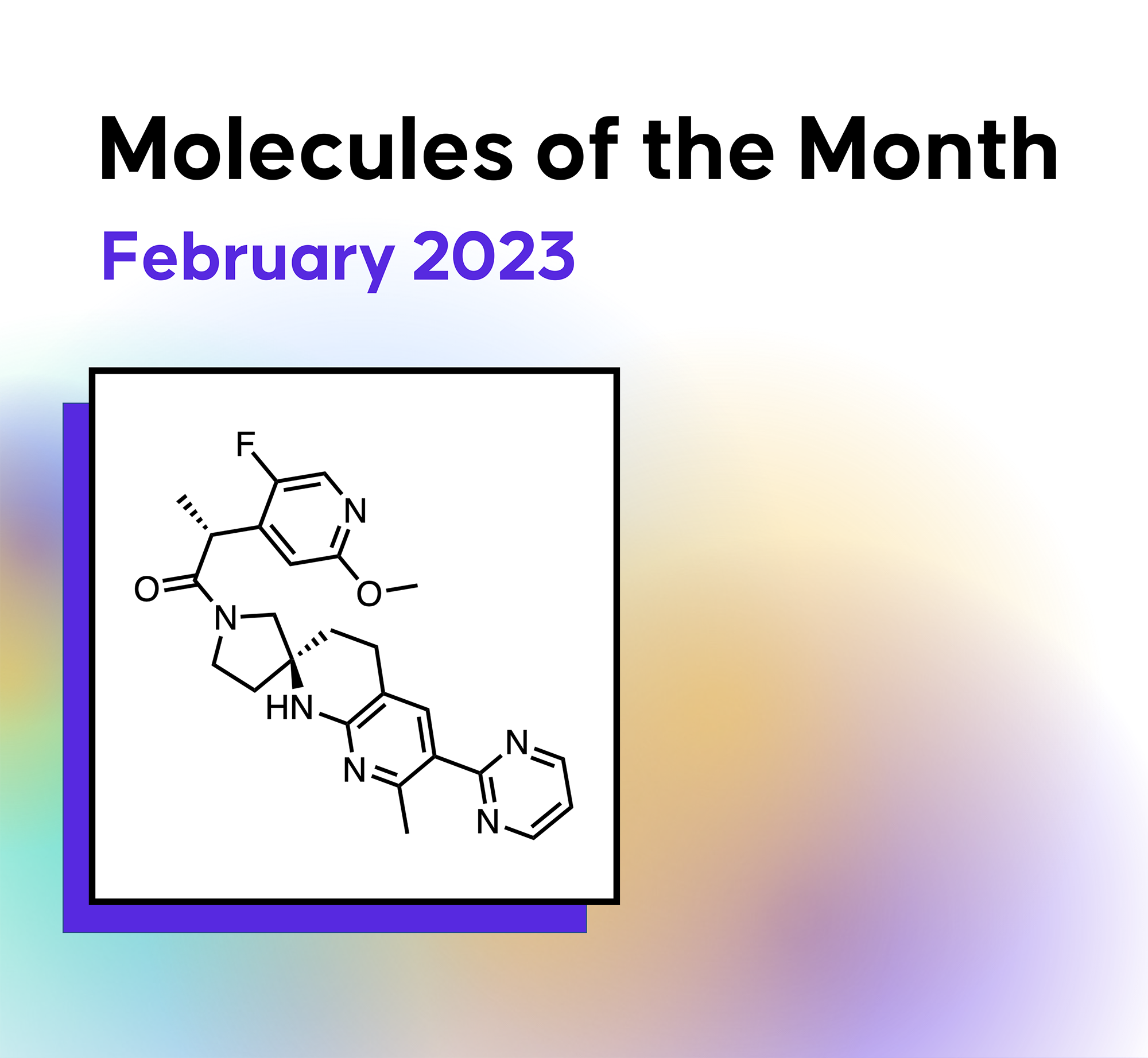 Molecules of the Month - February 2023, structure of PF-07258669