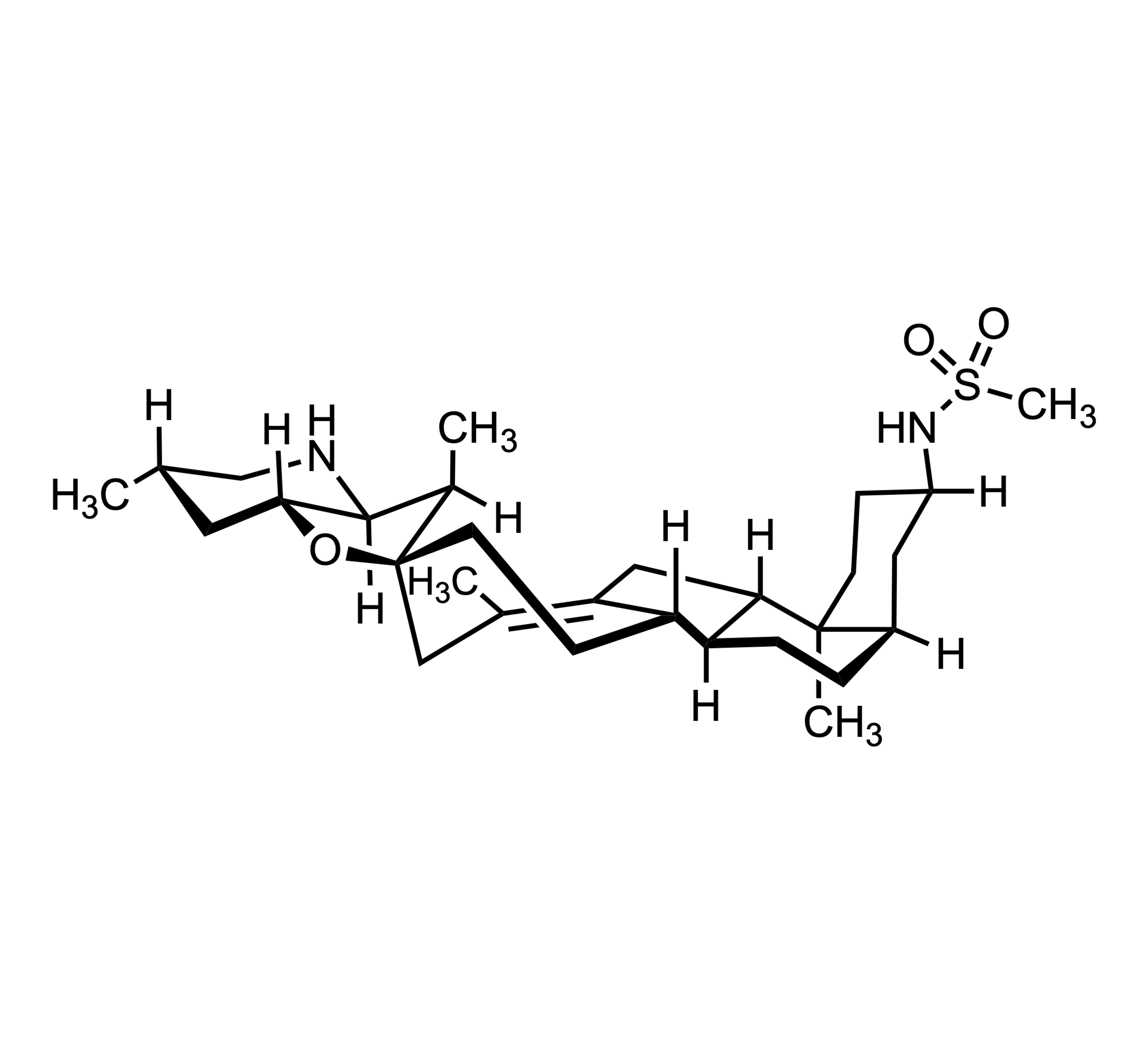 oral SMO & Hh pathway inhibitor Ph. III for Gorlin syndrome from SAR of in-house library hit semisynthesis of cyclopamine-derived HH pathway antagonists Press release, January 27, 2023 Infinity Pharmaceuticals, Cambridge, MA (Sol-Gel)||||||||