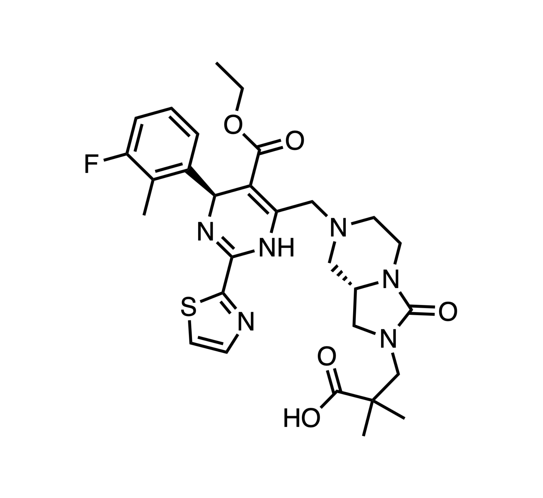 linvencorvir, allosteric HBV modulator, Ph. II for chronic hepatitis B (CHB), opt. of known allosteric heteroaryl pyrimidine core protein modulator, J. Med. Chem., March 10, 2023, ROCHE, SHANGHAI, CN
