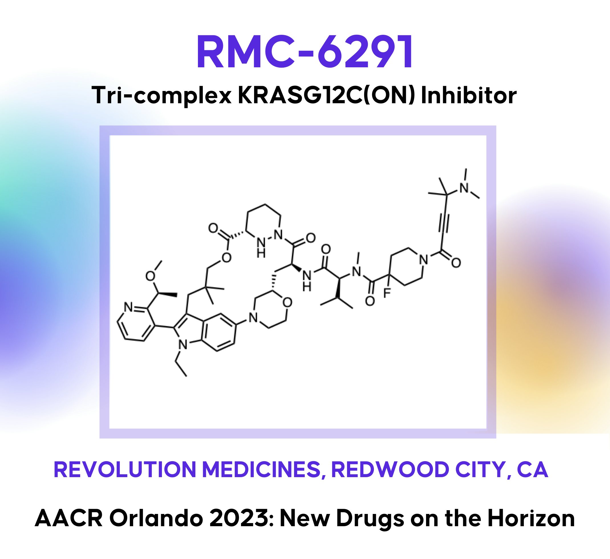 RMC-6291 chemical structure - Revolution Medicines KRASG12C ON Tricomplex Inhibitor Structure