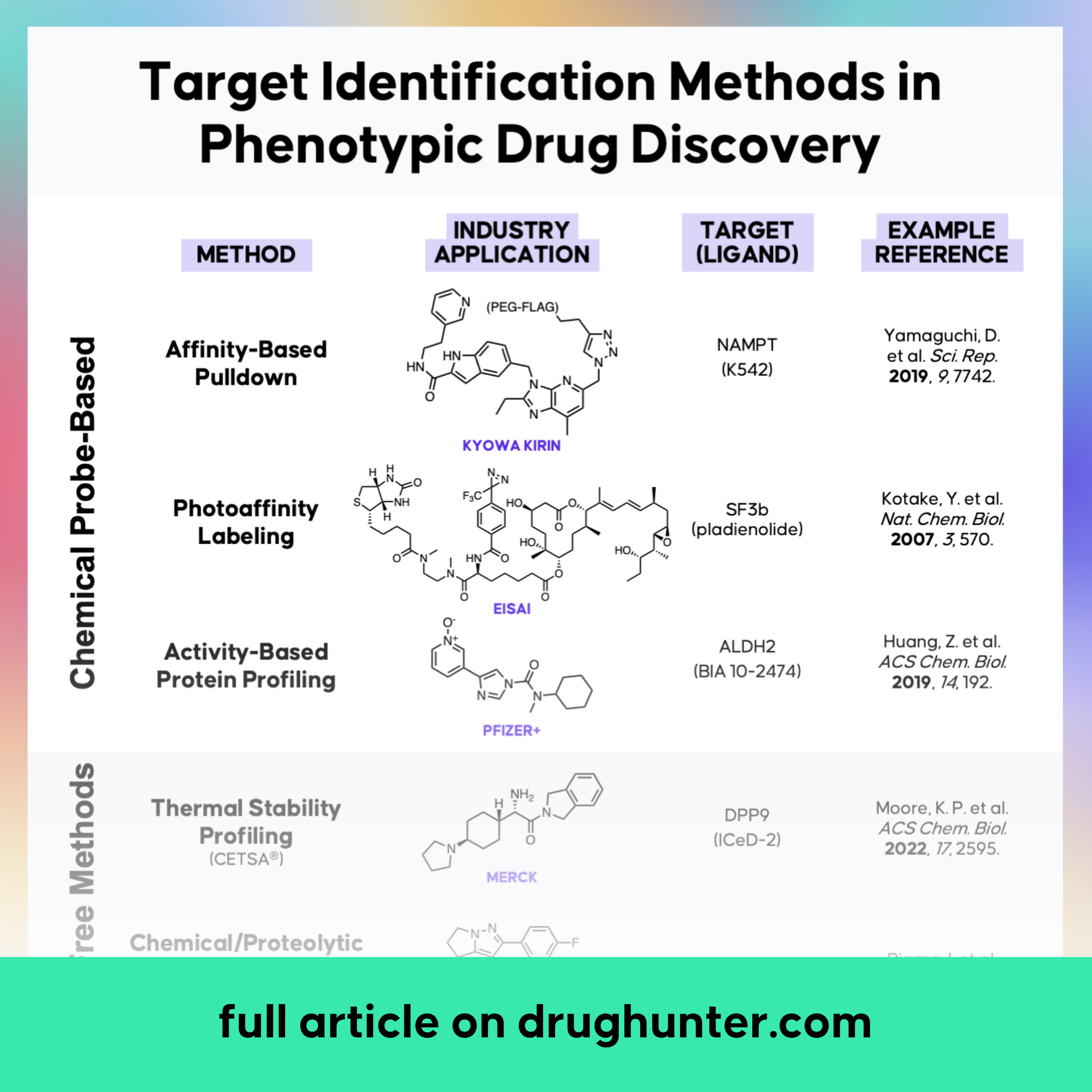 Drug Target Identification Methods After a Phenotypic Screen Cover Image
