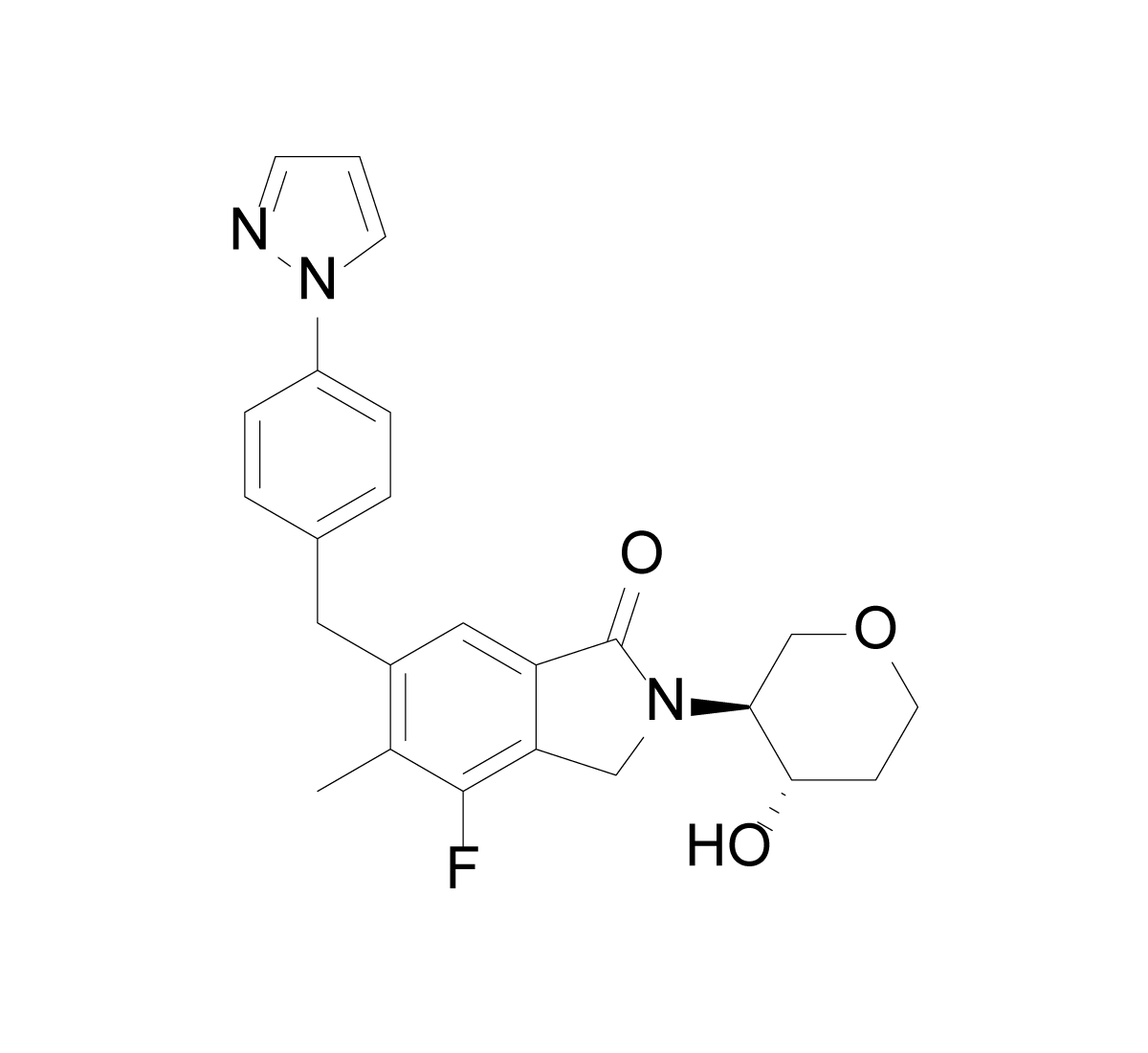 Chemical structure of TAK-071