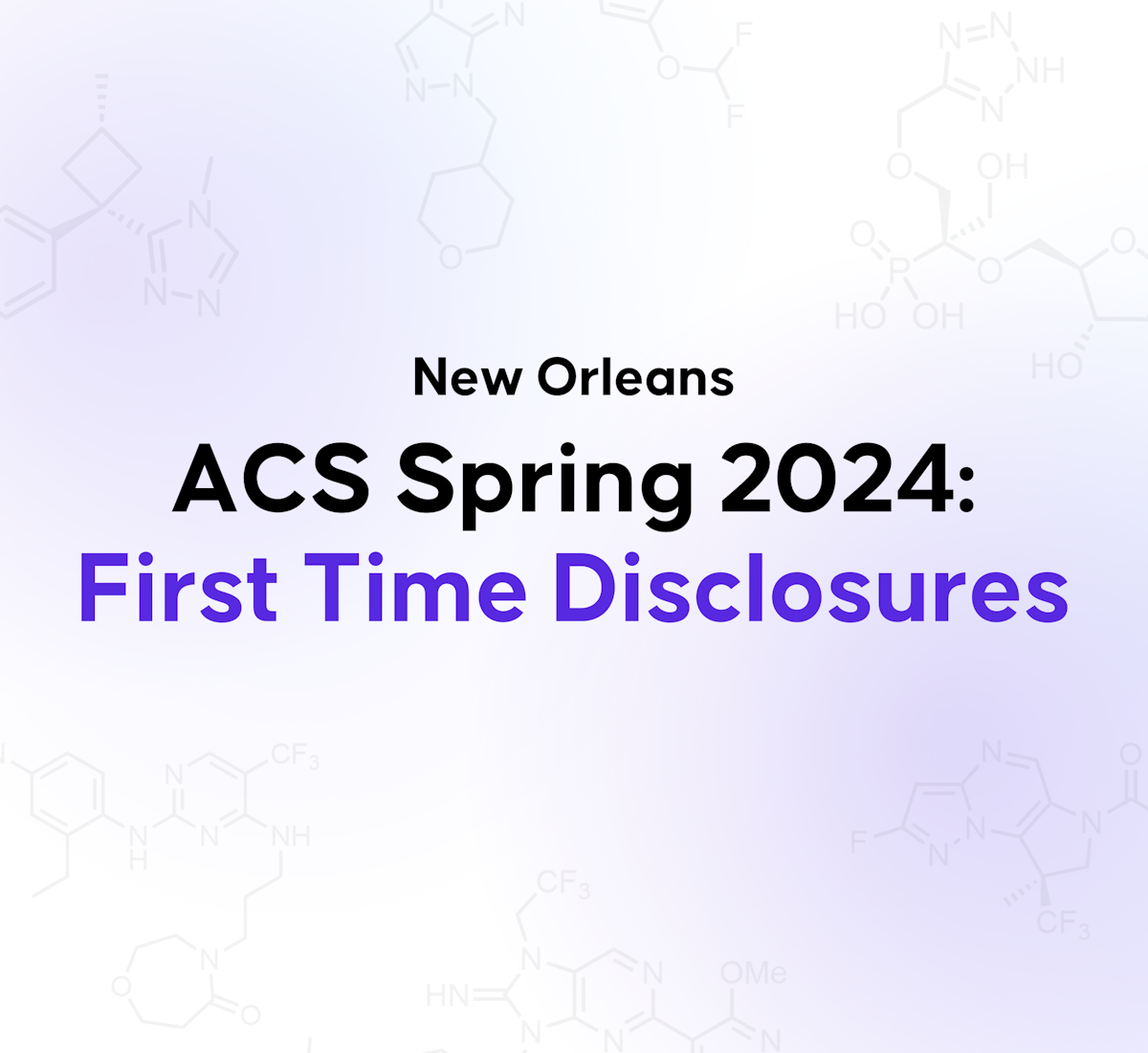 ACS Spring 2024 First Time Disclosures