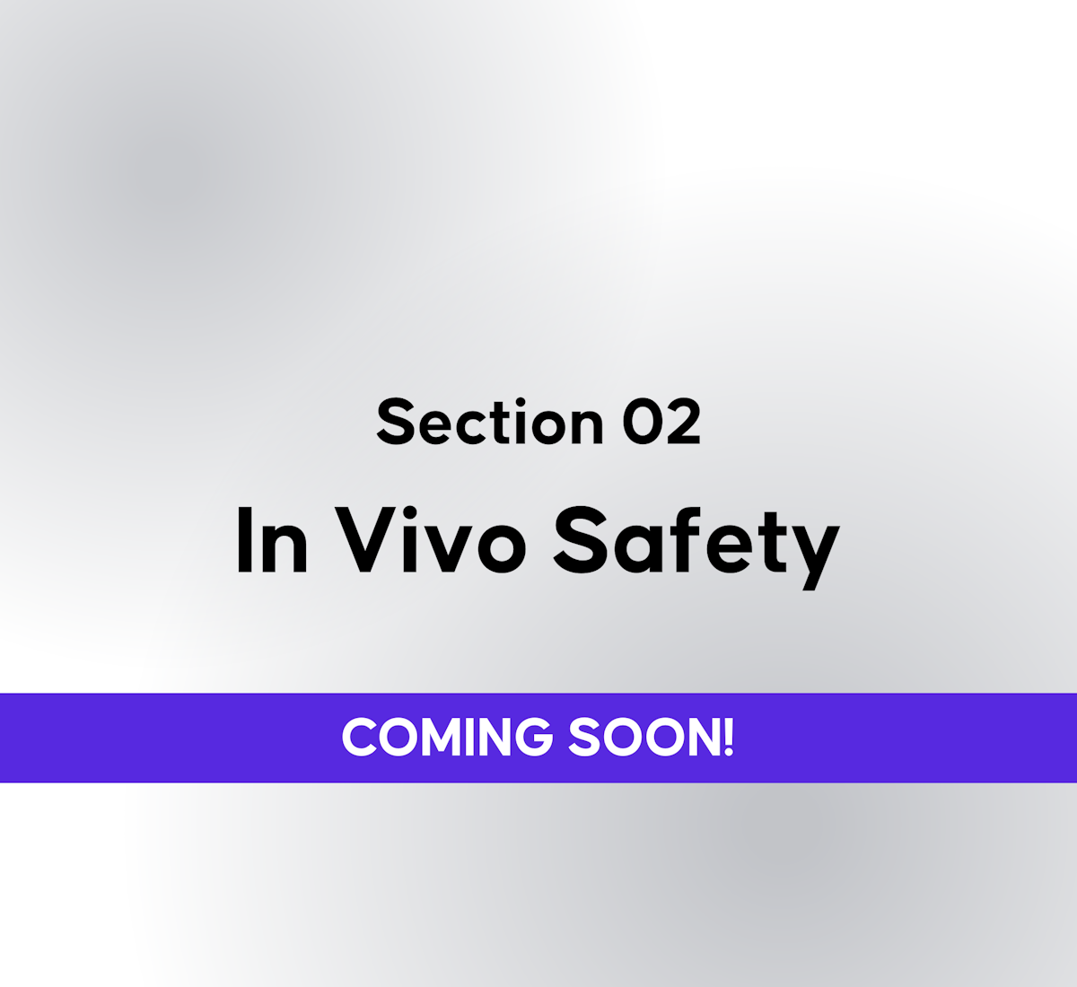 In Vivo Safety