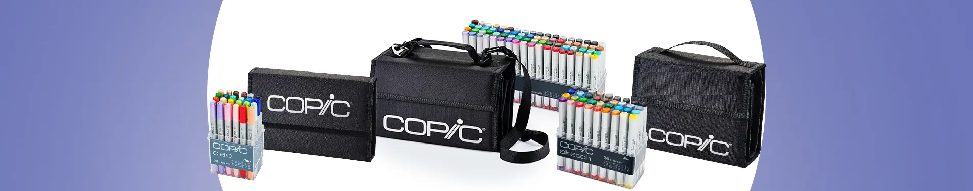 COPIC MARKERS SETS + WALLET BUNDLES