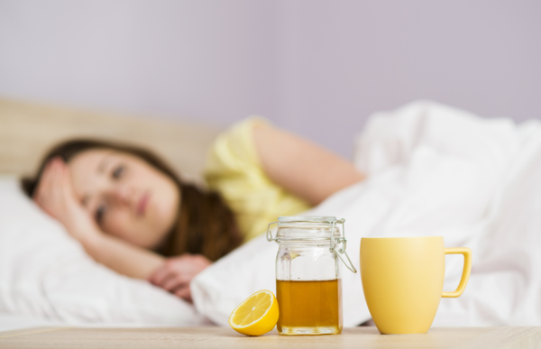 honey and lemon drink