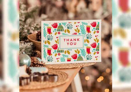 How to send the BEST Christmas Thank You Cards
