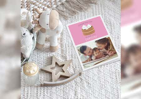 How to make a one-of-a-kind new baby card