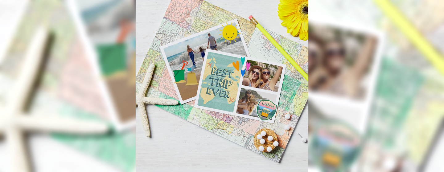 Awesome Road Trip Travel Scrapbook Ideas! - Between England & Everywhere