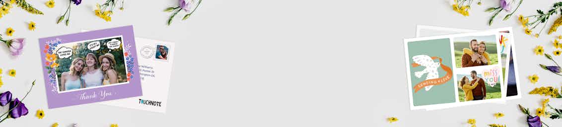 Personalized Postcards - Custom Photo Postcards | TouchNote