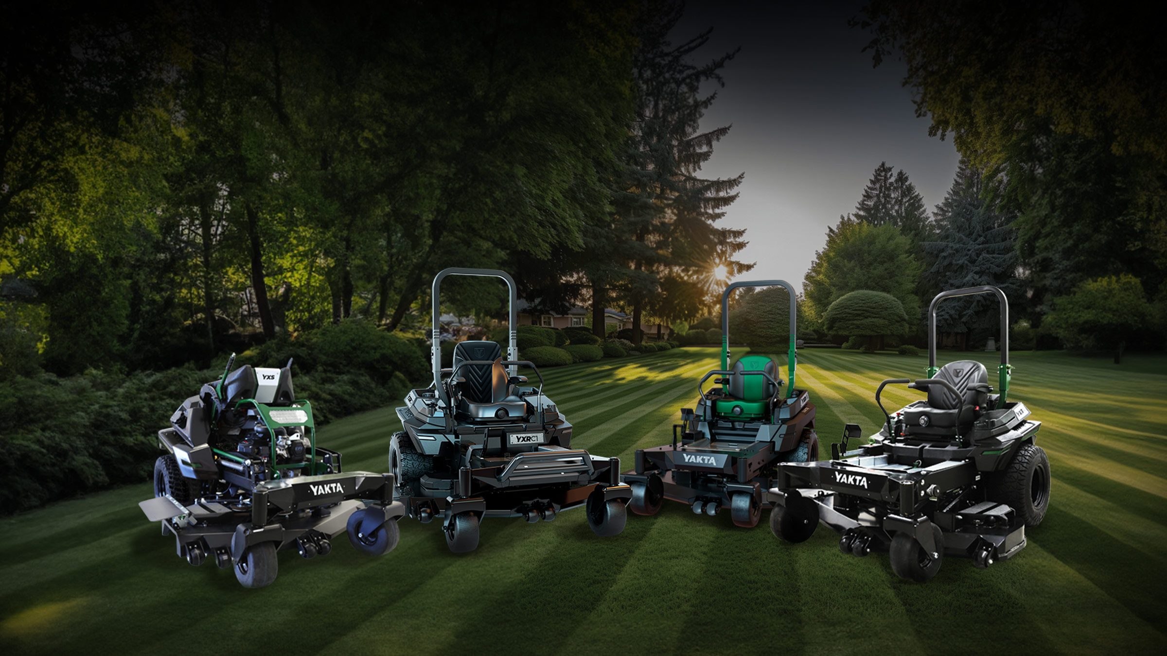 Yakta Zero-Turn Mowers product lineup image