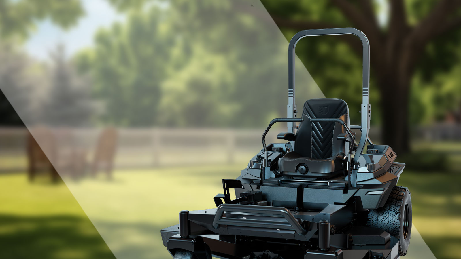 Durable zero-turn mower