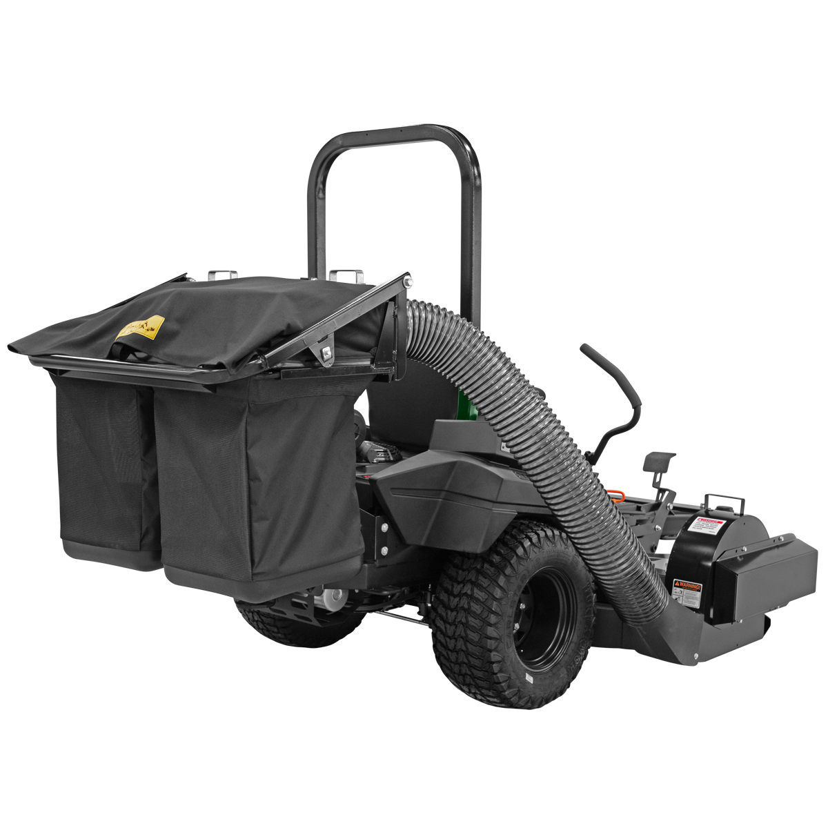 Double Bagger Zero-Turn Mower with Powered Blower