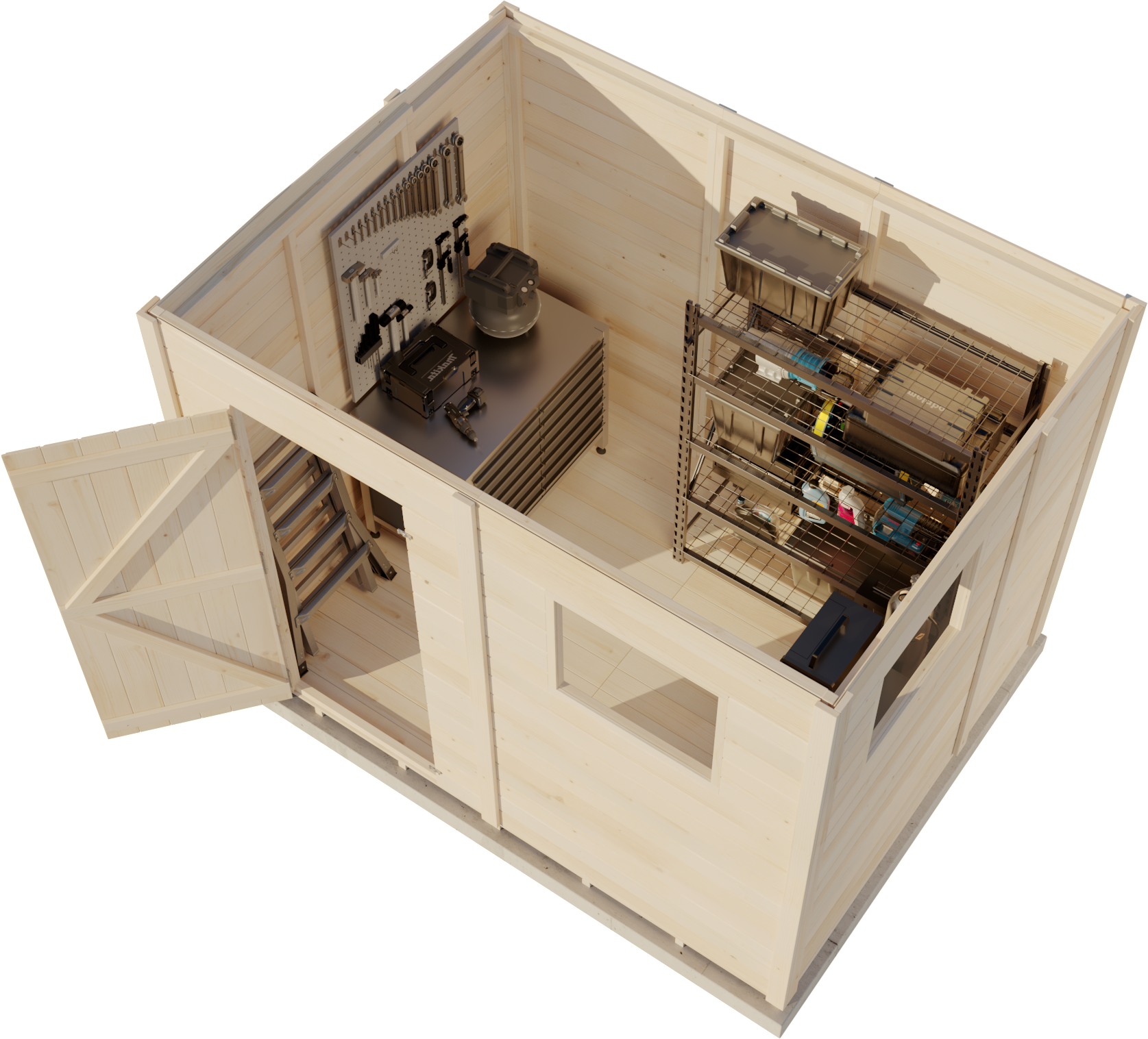 Gerätehaus Tova L Modern