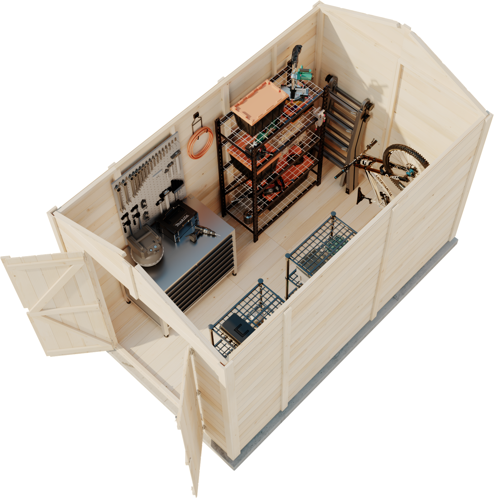 Gerätehaus Eskil XL Classic