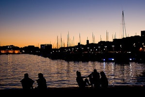 Parking puerto de Marsella
