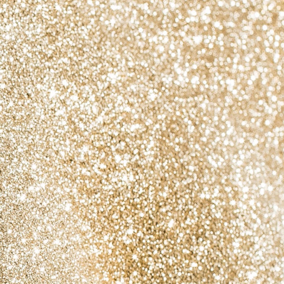 Gold glitter