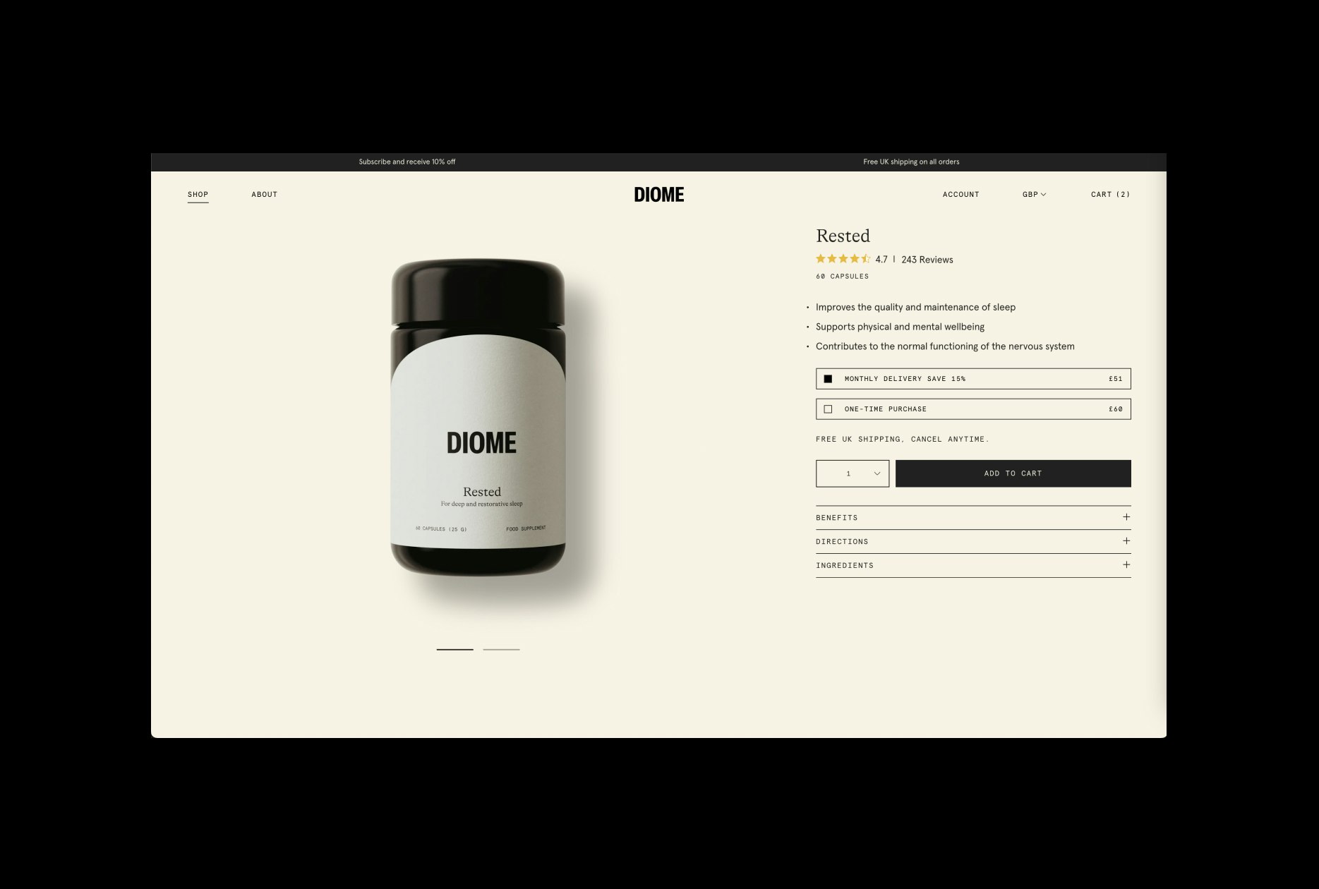 Cover Image for Diome