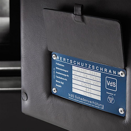 VdS Certification Label — BUBEN&ZORWEG