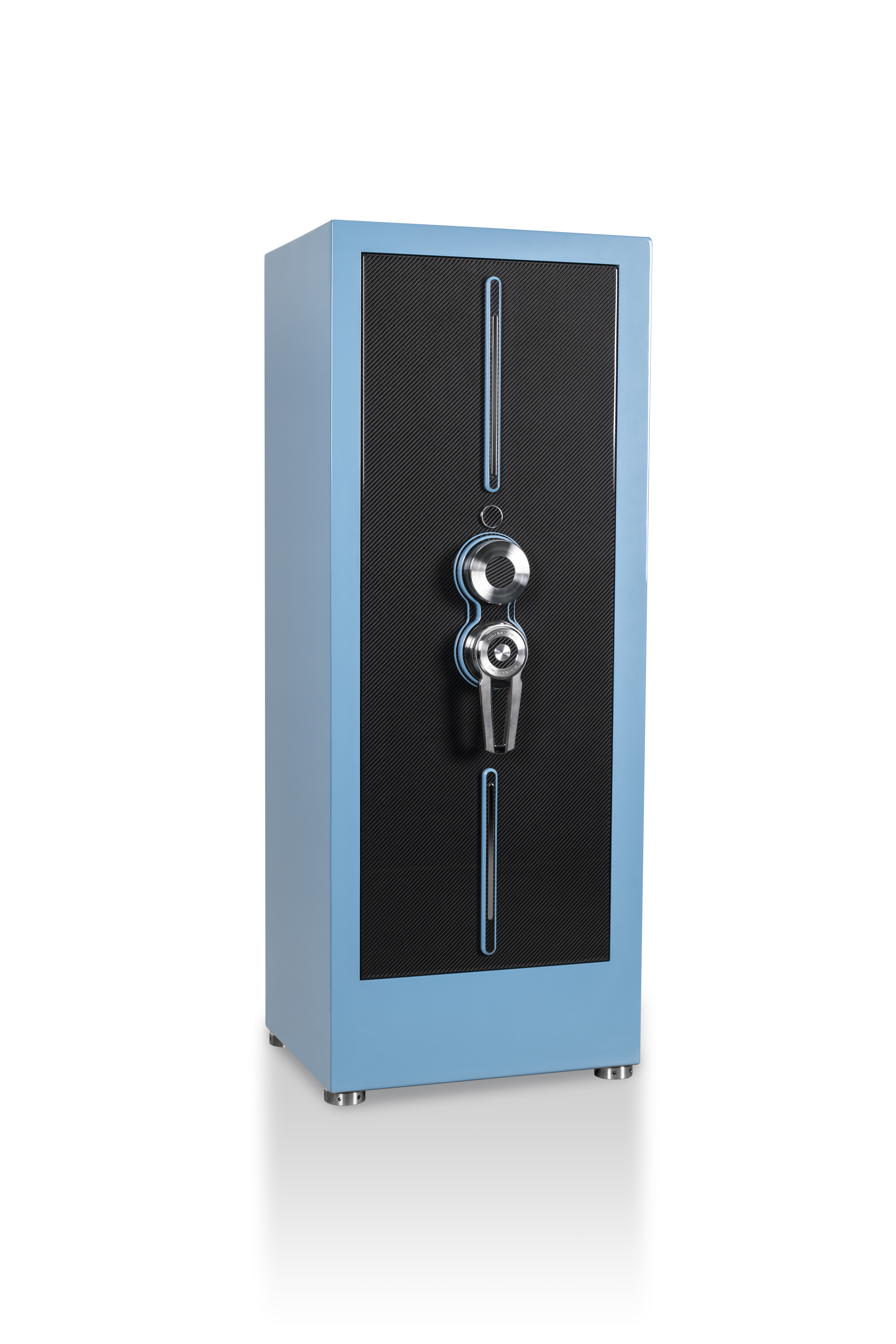 Turbo High-Security Safe Closed in Shark Blue — BUBEN&ZORWEG