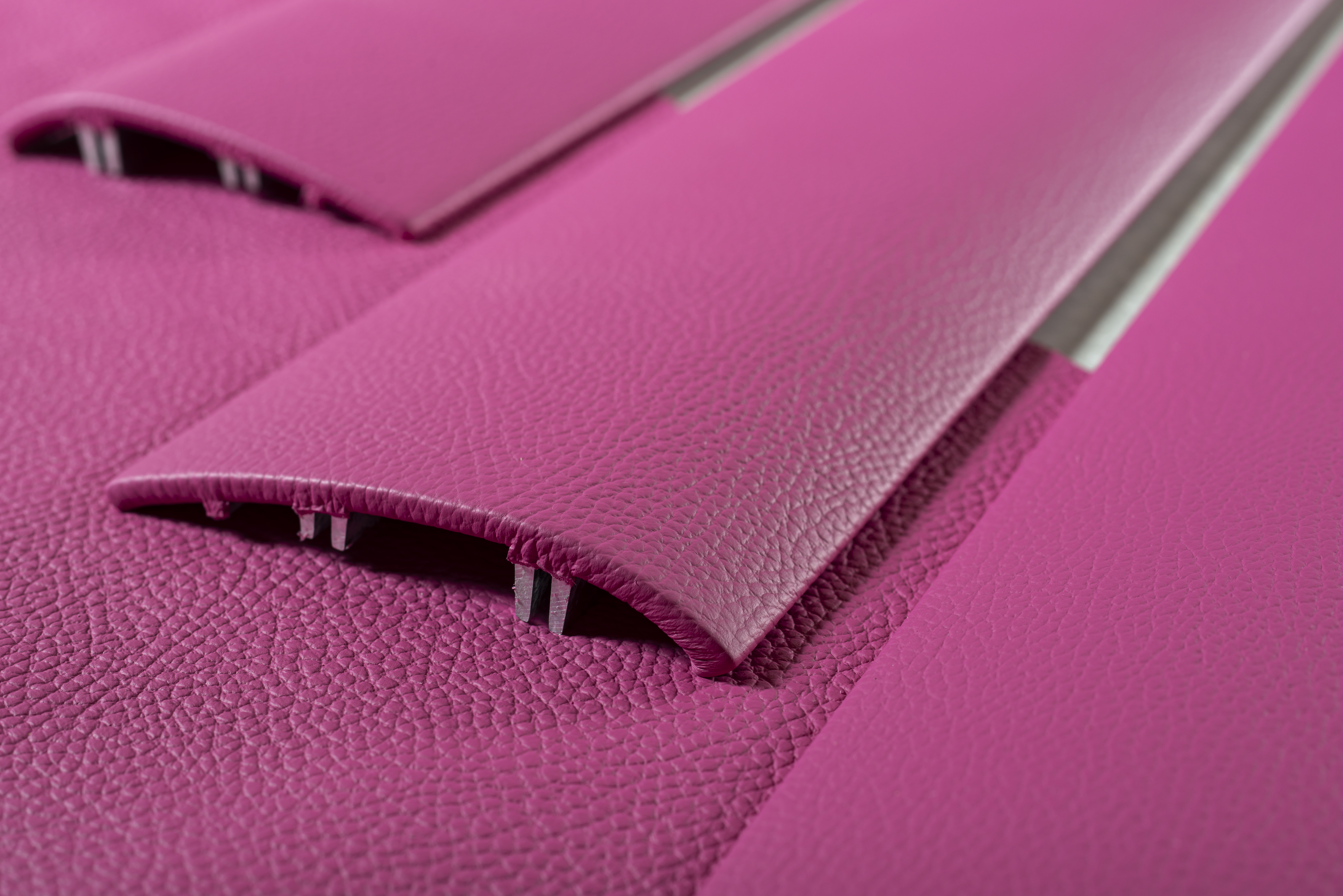 Lady Pink Leather Detailing for the ORION High-Security Safe — BUBEN&ZORWEG