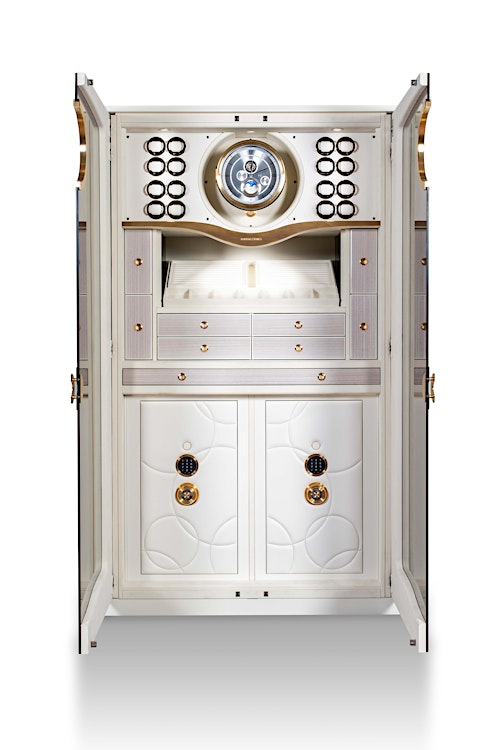 Mother Love: High-Security Safe with Open Door shows Interior — BUBEN&ZORWEG