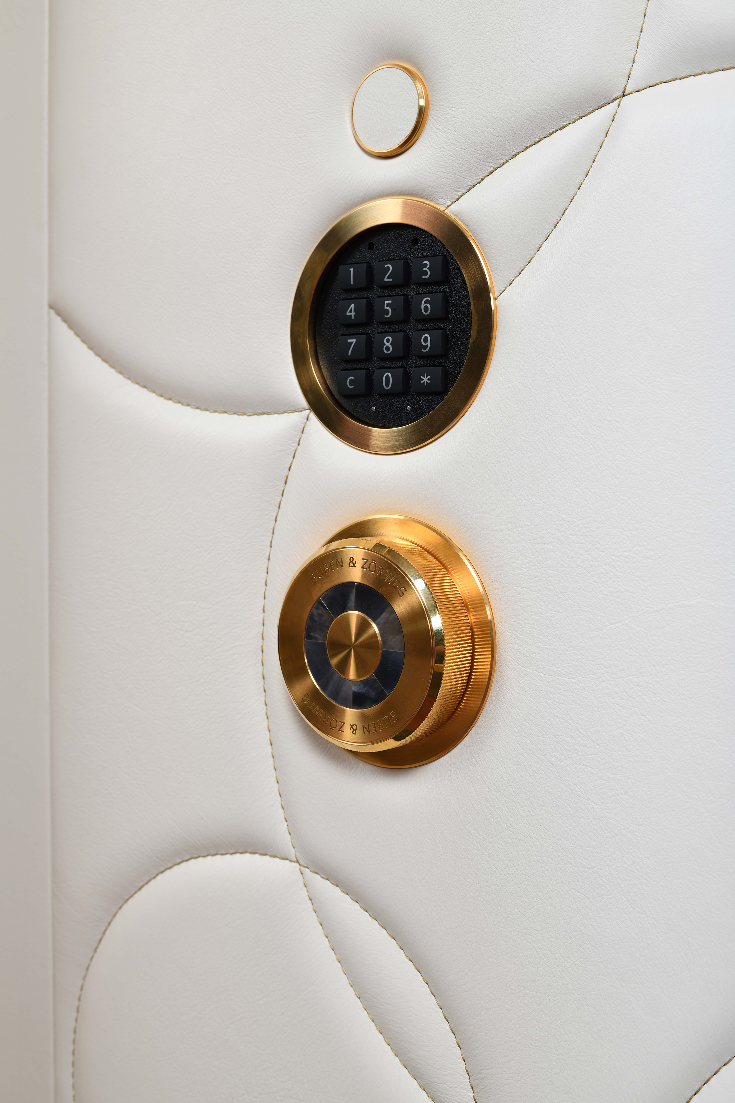 Mother Love: High-Security Safe with 24 Carat Gold Coated Steel — BUBEN&ZORWEG