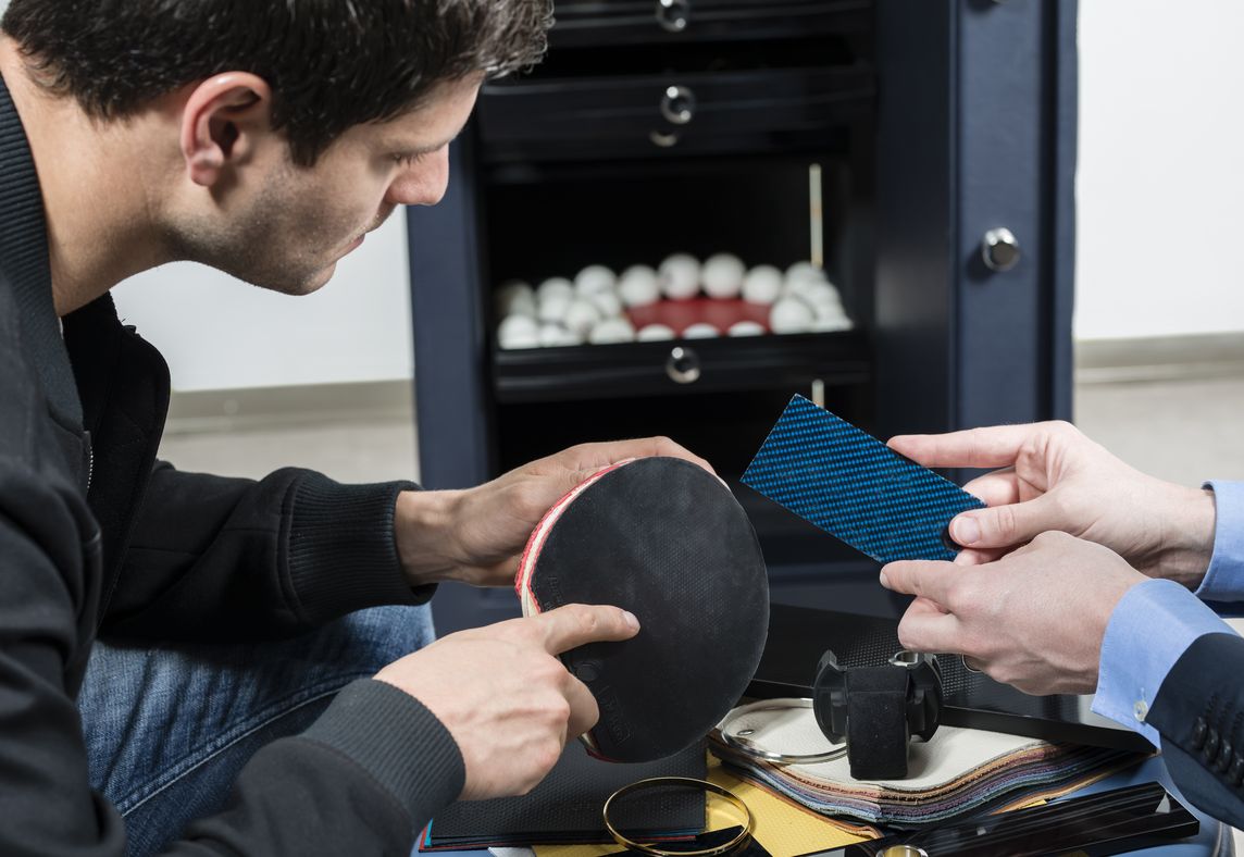 Dima Ovtcharov in the Design Process in Front of “The Olympian” Safe — BUBEN&ZORWEG