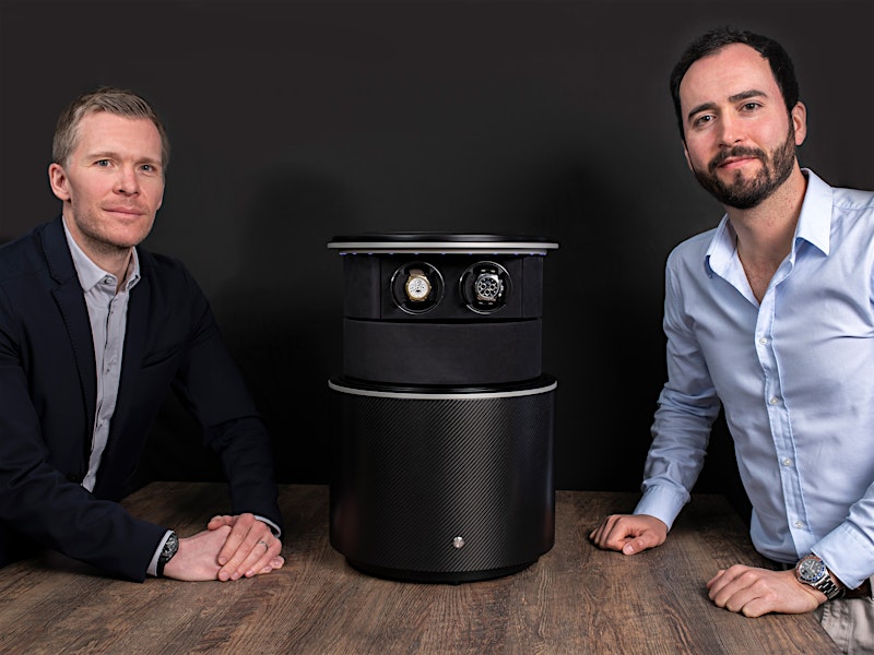 Alexander M. und Florian vom Bruch mit „Digital Pioneer“ Safe — BUBEN&ZORWEG