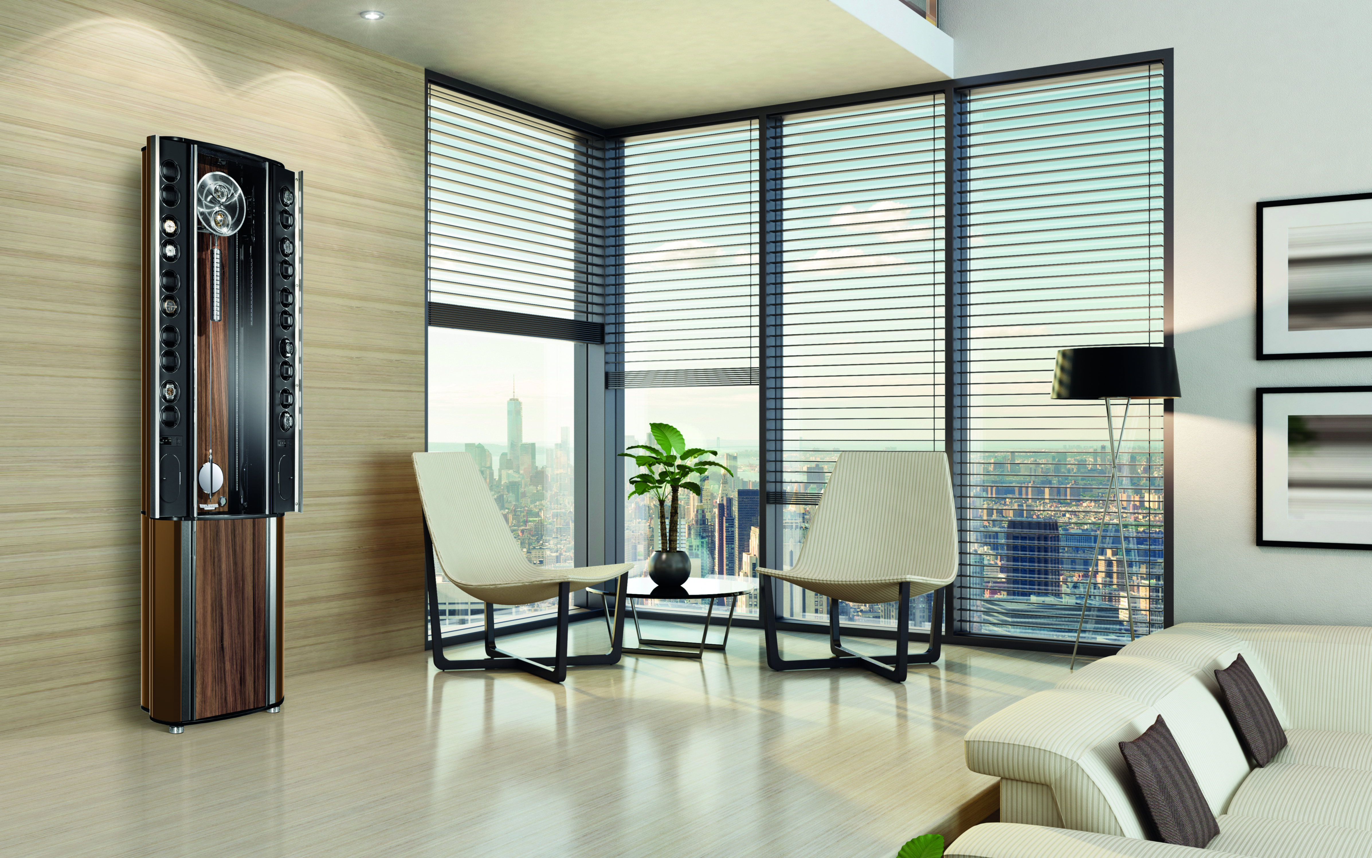 Сейф повышенной секретности Grande Infinity из дерева макассар — BUBEN&ZORWEG