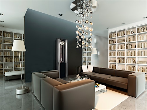 Grande Infinity High-Security Safe in Modern Living Room — BUBEN&ZORWEG