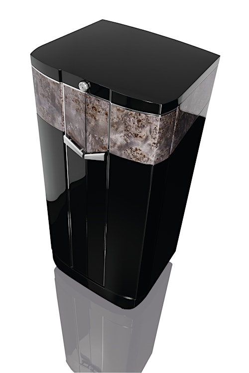 Galaxy High-Security Safe in Burl Wood Finish — BUBEN&ZORWEG